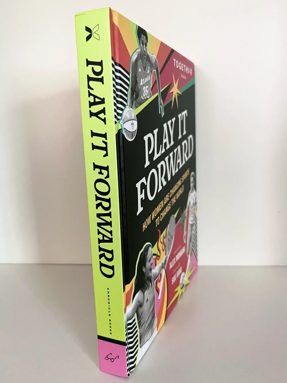 Women in sports hardcover book full color